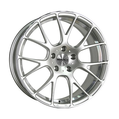 MONACO WHEELS MIRABEAU 8x18 5x120 ET35 silver polished