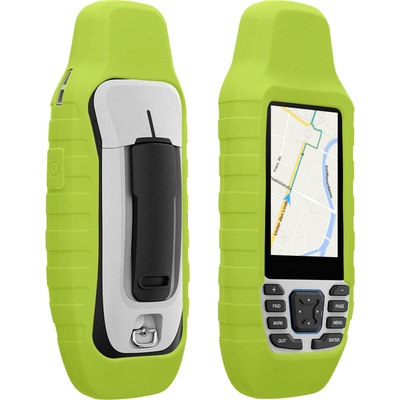 Silikonové pouzdro pro Garmin GPSMAP 79S / GPSMAP 79SC kwmobile - protiskluzový venkovní obal neonově žlutá – Hledejceny.cz