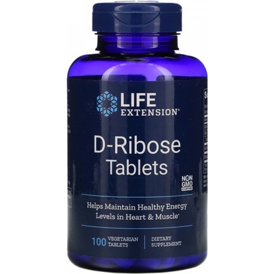 Life Extension D-Ribose Tablets 100 tablety