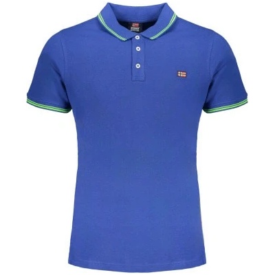 Norway 1963 pánská polokošile Blue