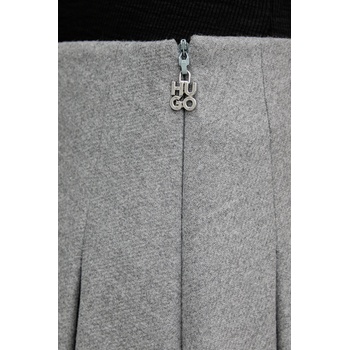 HUGO Пола hugo в сиво къса разкроена 50547638 (50547638)