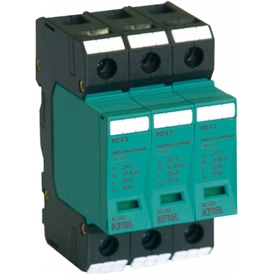 Zvodič KIWA PO II 3 280V/40kA C+D 82.003