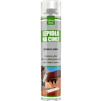 Lepidlo na cihly Silver Line 750 ml pistolová dóza žlutá