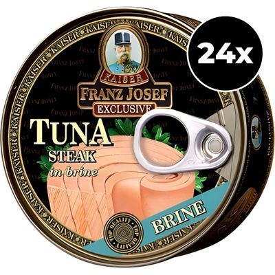 Franz Josef Kaiser Tuniak steak vo vlastnej šťave 24 x 170 g