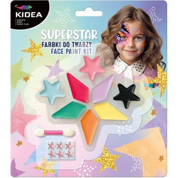 Derform Farby na tvár Hviezdička