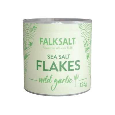 FALKSALT mořská vločková sůl česneková 125 g