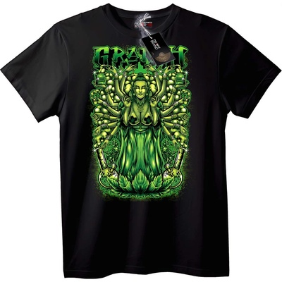 NOONEBRAND Тениска с богиня Grow - XL, Black
