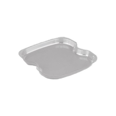 ECOFOL Plastová vložka PET 109x108x10 mm pro misky 126x126 mm transparentní bal/50 ks