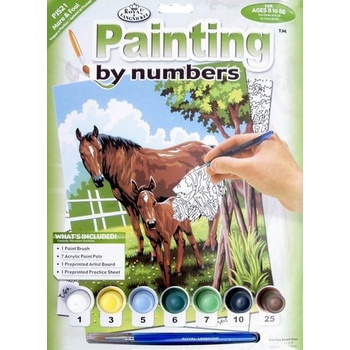 Royal & Langnickel Malování podle čísel Koně