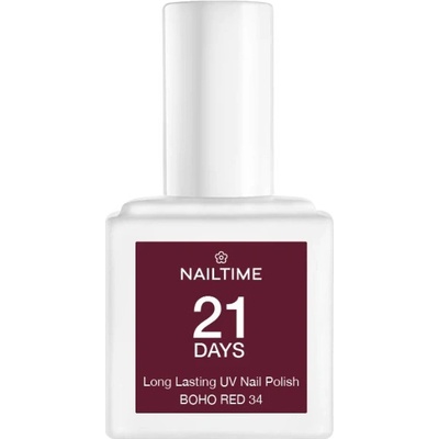 Nailtime 21 DAYS UV 34 Boho Red 8 ml
