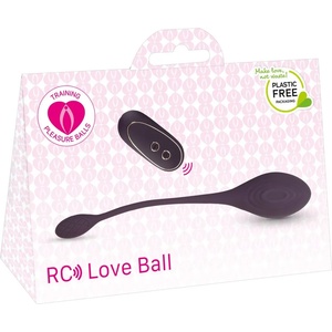 You2Toys RC Love Ball - носимо, акумулаторно, радиоуправляемо вибриращо яйце (лилаво) - lovesexshop