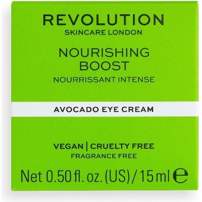 Revolution Skin Nourishing Avocado Eye Cream Продукт за очи дамски 15ml