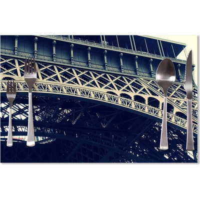 Sablio Prestieranie Eiffel Tower 40x30cm