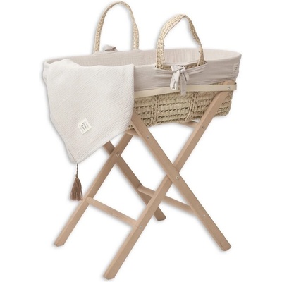 Funnababy Mojžíšův koš s výbavou Sand Beige – Zbozi.Blesk.cz