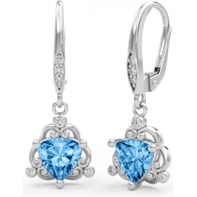 Couple Antoinette II bílé zlato s barevnými zirkony 6680389-0-0-3