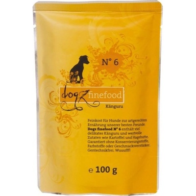 Dogz Finefood No.6 s klokaními mäsom 100 g