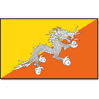 Vlajka Promex Bhután 150 x 90 cm