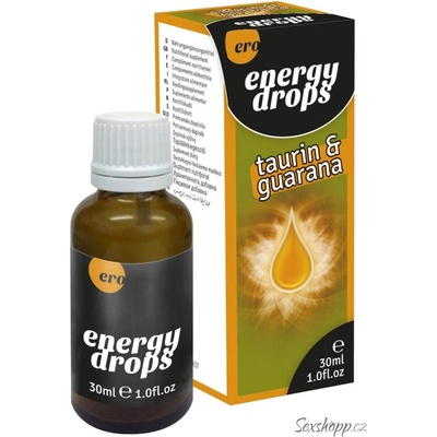 Hot Energy Drops Taurin & Guarana (m + w) 30ml