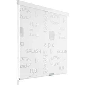 vidaXL Ролетна щора за баня, 160x240 см, Splash (142875)