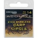 Drennan háčky Acolyte Carp Circle Barbless vel.14