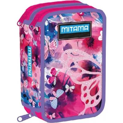 Mitama Несесер с пълнеж MITAMA SUPER Triplo, серия FlowerFly, 50 бр. средства, 3 отделения, дизайн за момич
