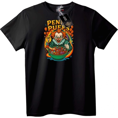 NOONEBRAND Тениска Pennywise Pen Puffs - 4XL, Black