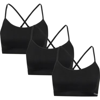 Hummel Сутиен Hummel JUNO 3 PACK SEAMLESS BRA 215059-2001 Размер XS