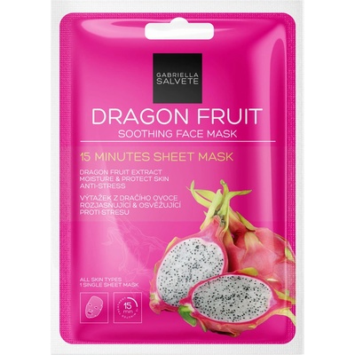 Gabriella Salvete Pleťová maska Revitalizující Dragon Fruit 25 g