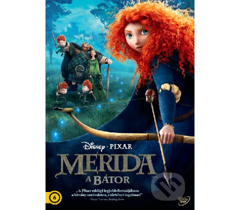 Merida, a bátor DVD