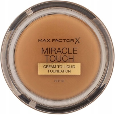 Max Factor Miracle Touch Skin Perfecting vysoce krycí make-up SPF30 083 Golden Tan 11,5 g