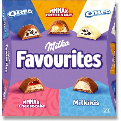 Milka Favourites mix čokolád 95 g