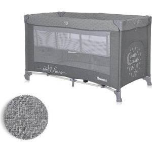 Lorelli Детска кошара NOEMI 2 Нива - Cool Grey STAR (10080552216)