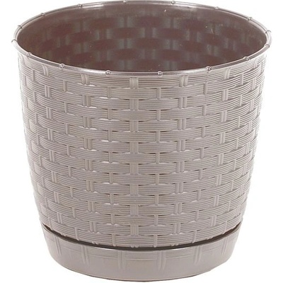 PROSPERPLAST RATOLLA okrúhly 165 mm mocca