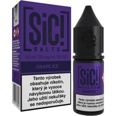 Sic! Salts Grape Ice 10 ml 16 mg