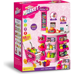 TOYS Дет. игр. Супермаркет с к-ка за пазар78 см (dipk002416sk)