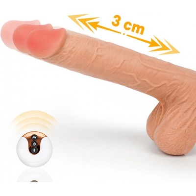 Paloqueth Realistic Thrusting Dildo with Suction Cup 9.5" Skin