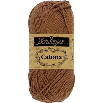 Scheepjes Catona Farba: 157 Root beer