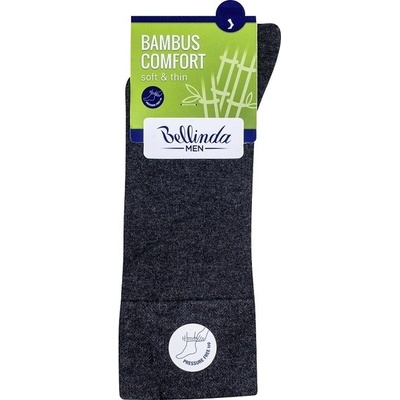 Bellinda BAMBUS COMFORT SOCKS Klasické 5 ks BE497520 sivá