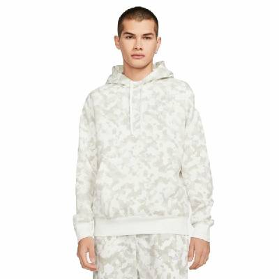 Мъжки суичър с качулка Sportswear Club Nike Бял - S