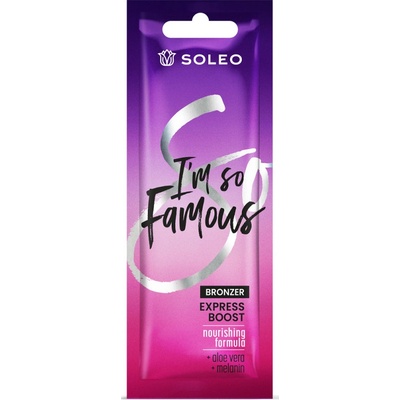 Soleo I`M SO FAMOUS krém do solária 15 ml