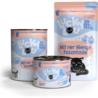 Loucky Lou Lifestage Adult Hydina a Bažant 6 x 300 g