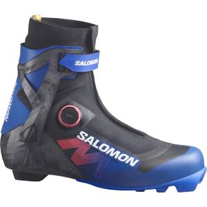 Salomon Equipe race skate boa черно, синьо, бяло, червено 44 2/3 (l49282000)