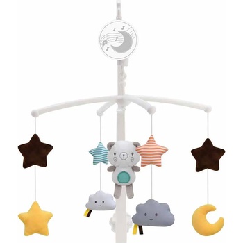 Image 1 of Cangaroo Музикална въртележка Cangaroo - Dreamy, сива (107324)