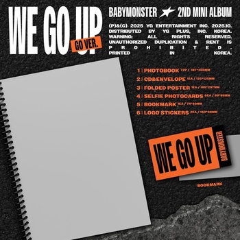 BabyMonster - We Go Up - GO Version (CD) (8718627238363)