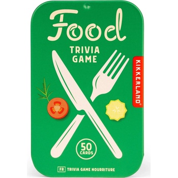 Kikkerland Тривиа игра на тема Храна с 50 любопитни въпроса (gg263)