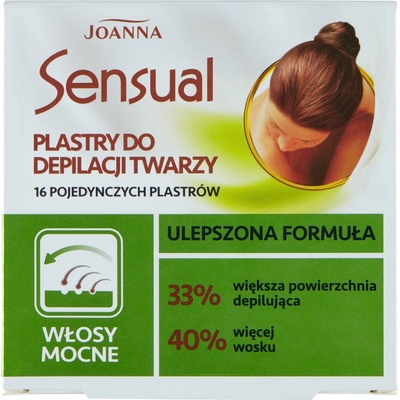 Sensual depilační náplast na obličej (silnější chloupky) 12 ks