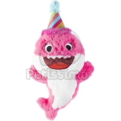 Gimborn GimDog Sharks Party играчка за кучета - плюшени акули Розово - 1 бр