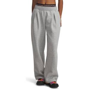 Under Armour Дамски панталони Under Armour Womens Rival Fleece Script Pants - Grey Marl