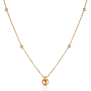 SAVICKI Златна колие с топчета 585, 45 см