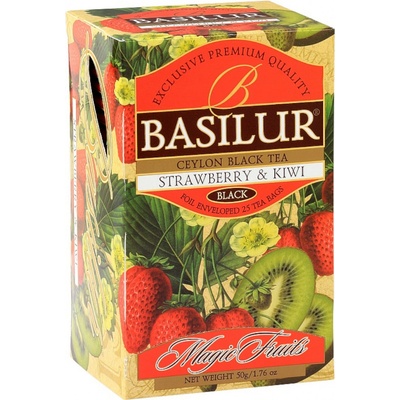 Basilur Magic Strawberry & Kiwi 25 x 2 g
